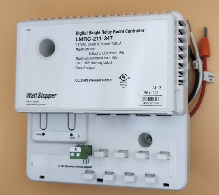 Watt Stopper LMRC-211-347 Relay/0-10VDC Room Controller (347VAC)