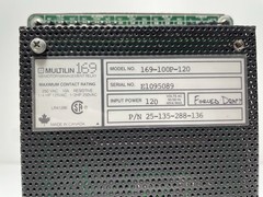 GE MultiLin 169-100P-120 Motor Management Relay, 10A, 250VAC