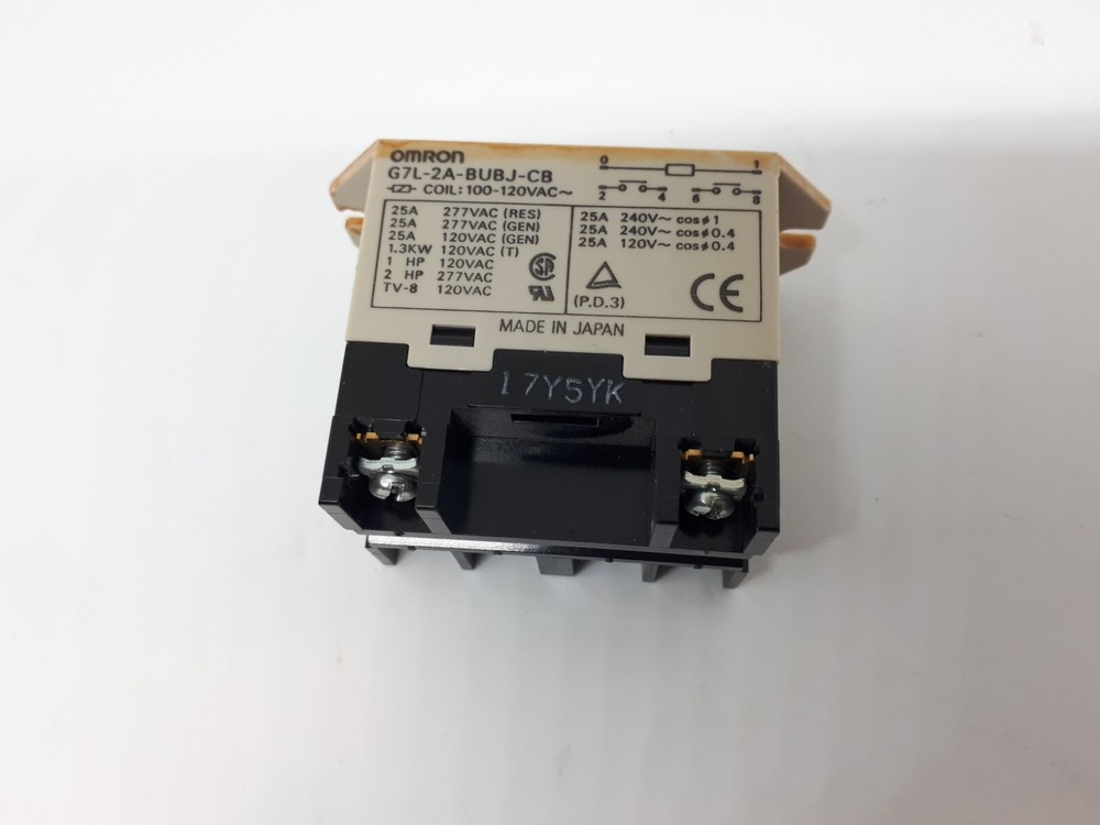OMRON G7L-2A-BUBJ-CB General Purpose Relay