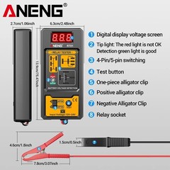 ANENG 11-25V Relay Detector RT01 Digital Universal 4/5 Pins Car Battery Vehicle