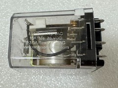 RELAY SERVICE CO. 999KUE 120VAC GENERAL PURPOSE RELAY DPDT 15A PLUG-IN