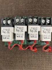 Lot of 4 LC&D SnapLink Relay NO 20A Lighting Control Relays 120/277VAC