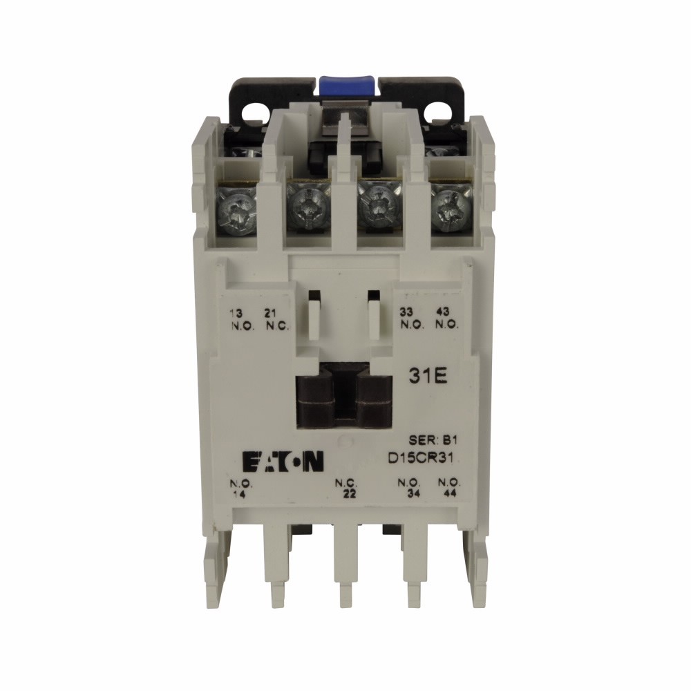 Eaton D15CR31AB Multi-Pole Relay 120VAC 10A 4-Pole 3NO-1NC