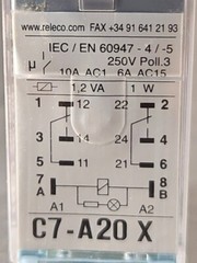 Releco Relay C7-A20X with S7-M. 3C-19