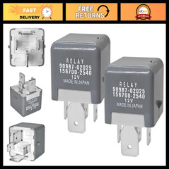 12V 80A 4 Pins Automotive Power Relay (Pack of 2) – Compatible with Lexus, Toyot