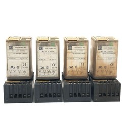 4 Pcs – Socket Relay Telemecanique RUN33A22P7 Universal Relay 3W 10A 230V