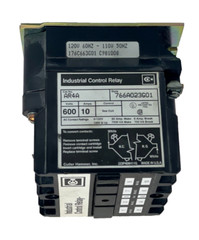 INDUSTRIAL CONTROL RELAY AR4A 10A 600V 110/120V 50/60HZ (STYLE 766A023G01)