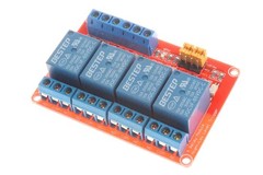 4 Channel Relay Modul 5V 12V 24V High Low Level Trigger Optocoupler Isolation