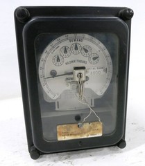GE 706X64G263 2 Stator Watthour Meter Relay 3PH DS-63 Watt Hour 200:5 120:1 120V