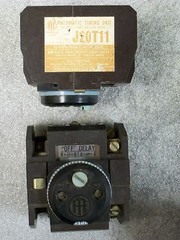 “LOT OF 2” ITE J20T11 PNEUMATIC TIMING UNIT 10 AMP 60 SEC MAX TIME DELAY