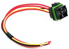 2x Delphi 5 Pin Harness Mount 10″ Lead 46 Amp Weatherproof Automotive Connector