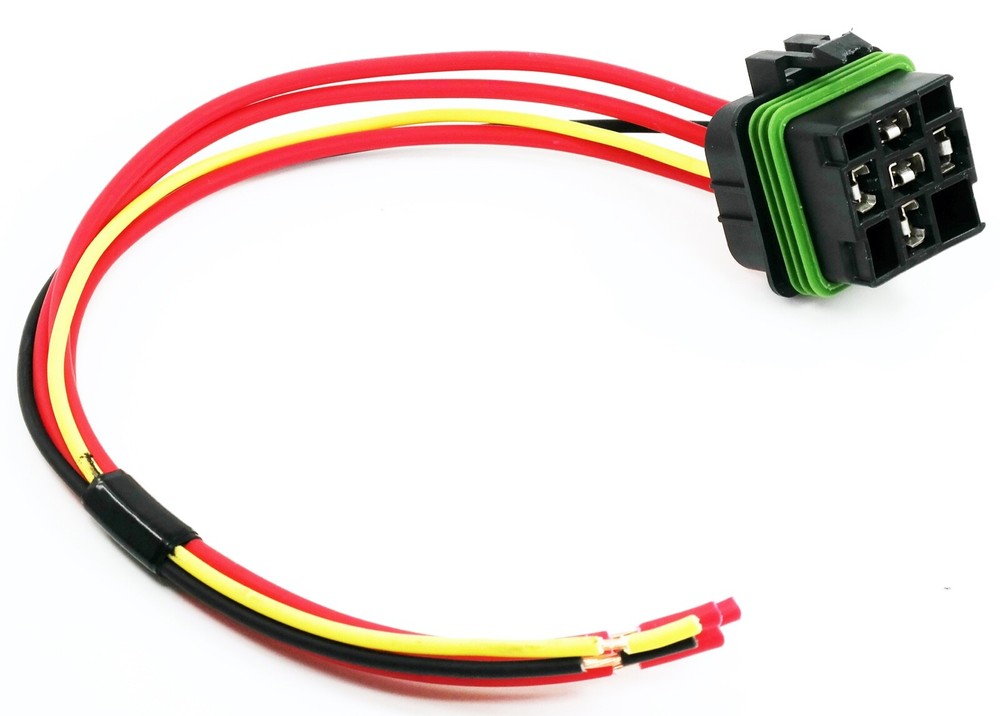 Delphi 5 Pin Harness Mount 10″ Lead 46 Amp Weatherproof Automotive Connector