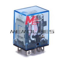 1-10x 12/24V 110/220V AC/DC Coil Power Relay LY2NJ DPDT 8Pin HH62P JQX-13F +Base