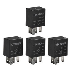 Long Lasting Multi Purpose Power Relay Perfect for Fuel Pump 5 Pin 14 PCS
