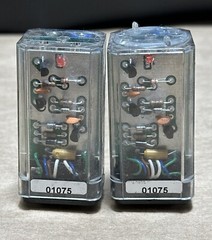 (2) EATON Opcon ONE-SHOT 8713A / 102166 Adjustable Time Relay || WARRANTY 🇺🇸