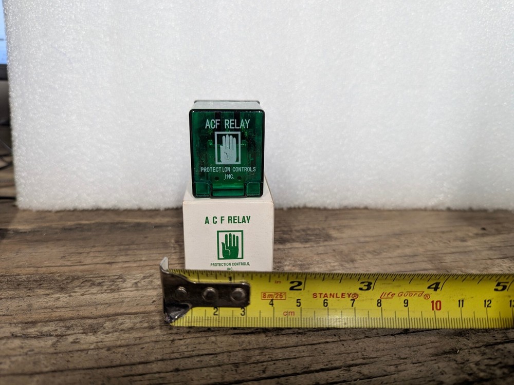 Protection Controls ACF Relay N6 for ACF Relay check, load, flame. green pn N6