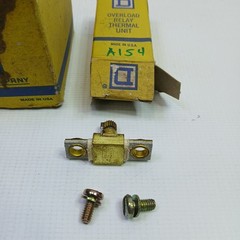 Lot Of 6 A1.54 SQUARE D OVERLOAD RELAY THERMAL UNIT/HEATER ELEMENT