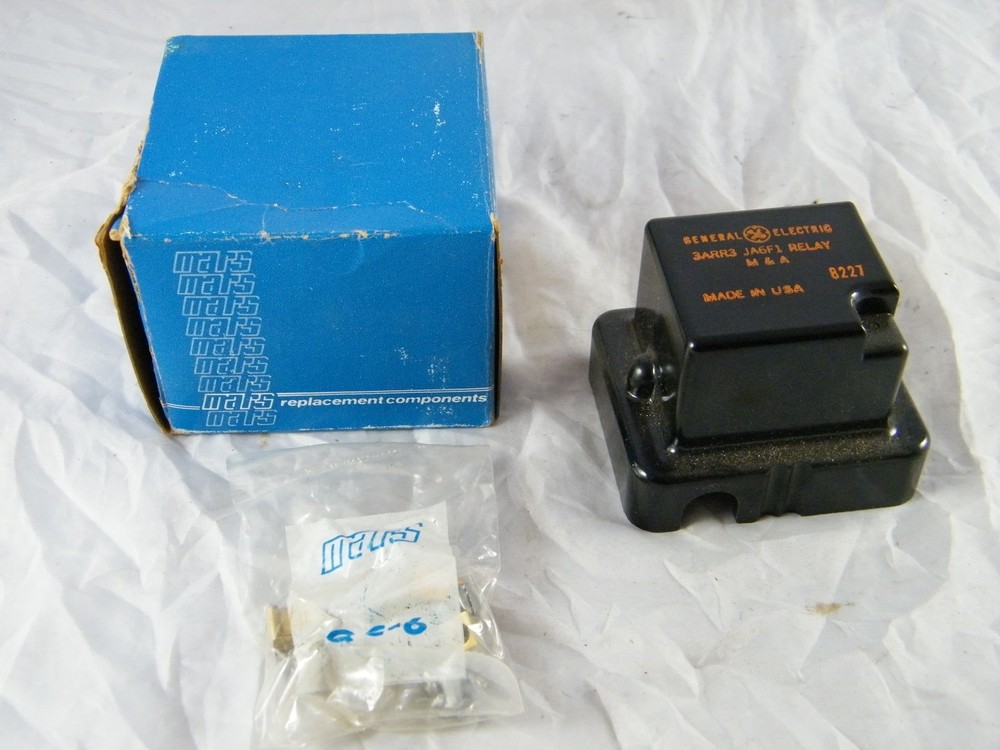 NEW ~ GE / MARS ~ MAGNETIC LINE RELAY ~ PART # 3ARR3 JA6F1