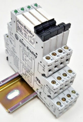 (4 PACK) Allen-Bradley 24VDC Terminal Block Relay 700-HLT1Z24