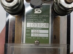 Safetran 400000 Railroad Type B Plug In Relay Railway Railroad Track LOT 6