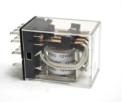 MY4C 4 Pole 4PDT 5A 250VAC Plug In Multi Purpose Relay 12VDC Coil Lot of 10