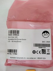 ACI 117854 A/MCS-A Solid Core Adjustable Mini Current Switch