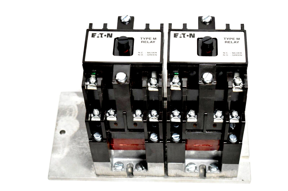Eaton D26 Type M Relay D26MR15A (x2 Mounted As Shown)