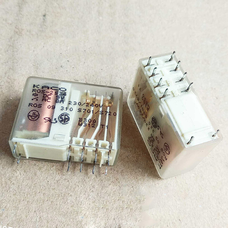 1pc KACO ROS-2534 Power Relay 9VDC 10Pin 8A 230/240VAC