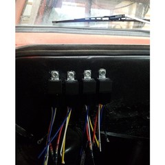6 Pack BOSCH STYLE 5 PIN 12V Relay Kit ,12 Volt Automotive Relays for Auto Fan