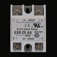 SSR-25AA AC-AC Soild State Relay 25A 80-250VAC 24-380VAC GSE