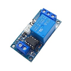 2-Pack 12V Single Bistable Self-Locking Relay Module with Start/Stop Button, …
