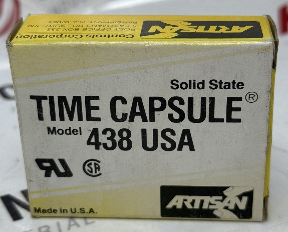 Artisan Controls 438USA Time Capsule Solid State Timer (Open Box)