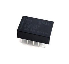 TQ2-24V PANASONIC DPDT LOW SIGNAL TELECOM RELAYS NON-LATCHING