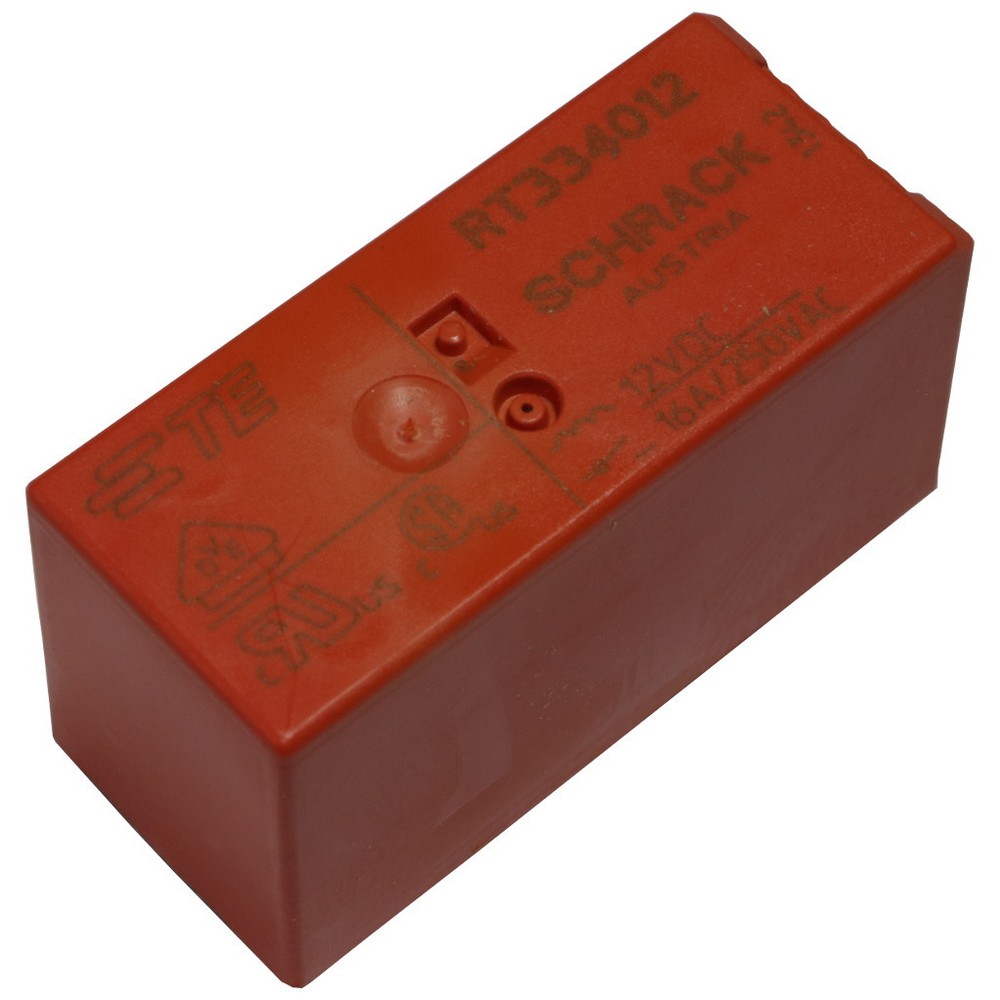 TE Connectivity RT334012 12V DC 1xEIN 16A 360R Power PCB Relay 855265 Relay-