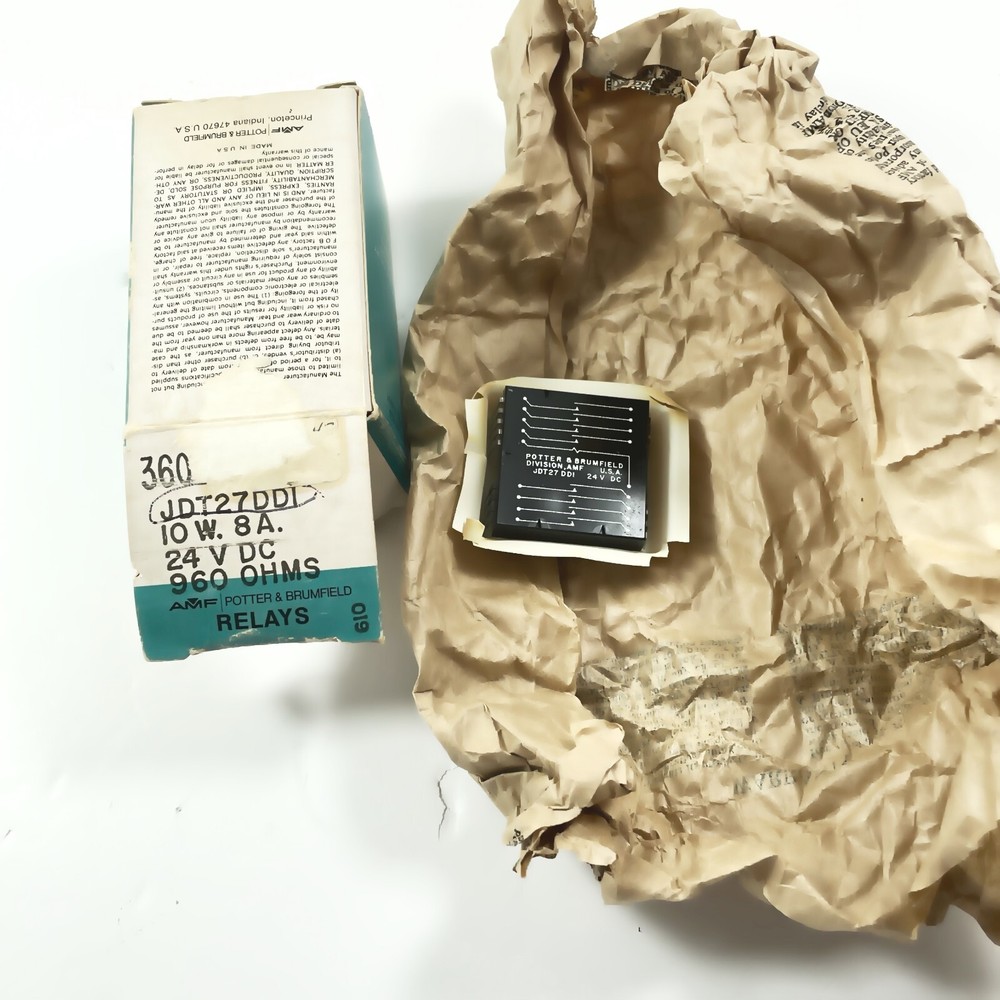POTTER & BRUMFIELD JDT27DD1 RELAY