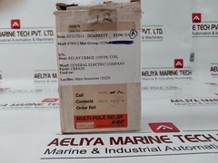 Gec CR8/62E Control Relay 110VDC Coil