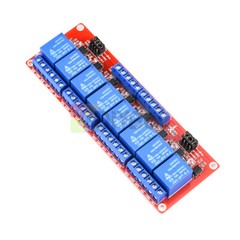 1/2/4/8Channel Relay Board Relay Module with Optocoupler High Low 5V 9V 12V 24V