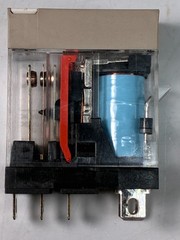 Relay Ice-Cube + Socket/Base (24VDC COIL) DIN-Rail 1P 10A NO/NC Omron G2R-1-S(S)