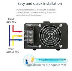 Single-phase Solid-state Voltage Regulator Electronic Voltage Regulator