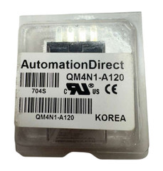 Automation Direct QM4N1-A120 Relay, Coil 120VAC, 50/60Hz, 3A @ 250VAC