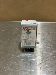 Magnecraft 750XCXM4L Ice Cube Relay, 12 AMP, 120/240 VAC, 28 VDC, 1/3 HP, NOS