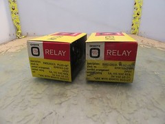 Lot of 2x Ohmite GPRTSX-24T DPDT Relays [3*F-23]
