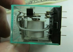New Midtex 8-Pin DPDT Relay 24VDC Coil 3A 28VDC 120VAC 240VAC 1/10 HP 156-22S1A4