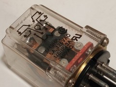 AMF/Potter & Brumfield KRP11DY 6VDC plug-in ice cube relay with 8-pin octal base