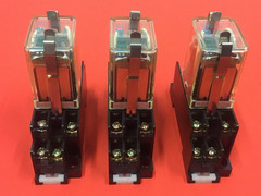 NAIS – P/N: HC2-L – DC24V – Relay with Base – LOT OF (3)
