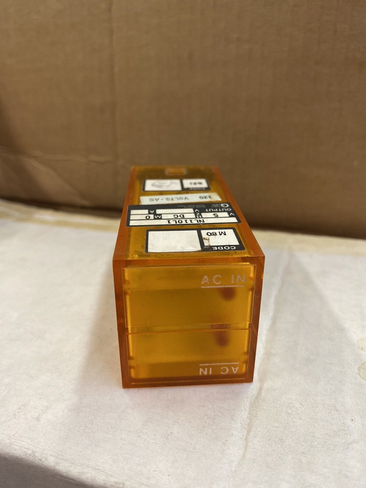NL110L1 120 Volts AC Relay Orange