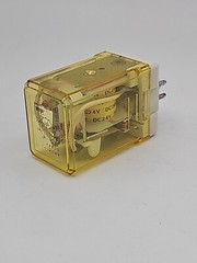 IDEC RR2P-UL DC24V General Purpose Relay, DPDT, 10A, 24VDC Control