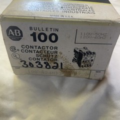 Allen Bradley 100-A24ND3 Contractor 110V-50HZ… 120V-60HZ ser. C.