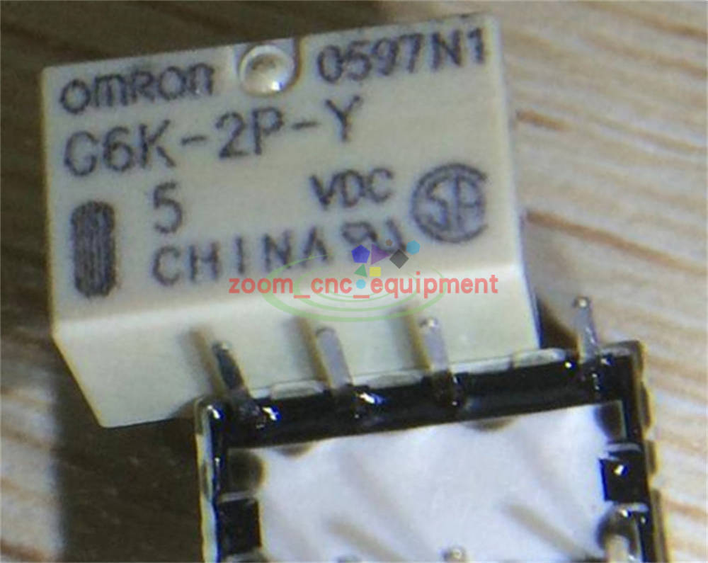 5PCS Omron 8Pins G6K-2P-Y 5VDC Relay NEW
