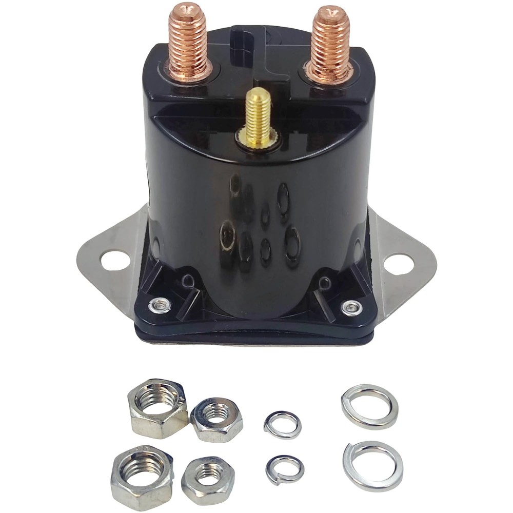 12V 3-Terminal 100A Continuous Duty Cab Solenoid for Case IH 100 1066 1086 1466